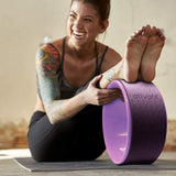 ATIVAFIT Sports Yoga Wheel Yoga Roller Rad for Back Pain and Improving Your Yoga Poses, Perfect for Stretching